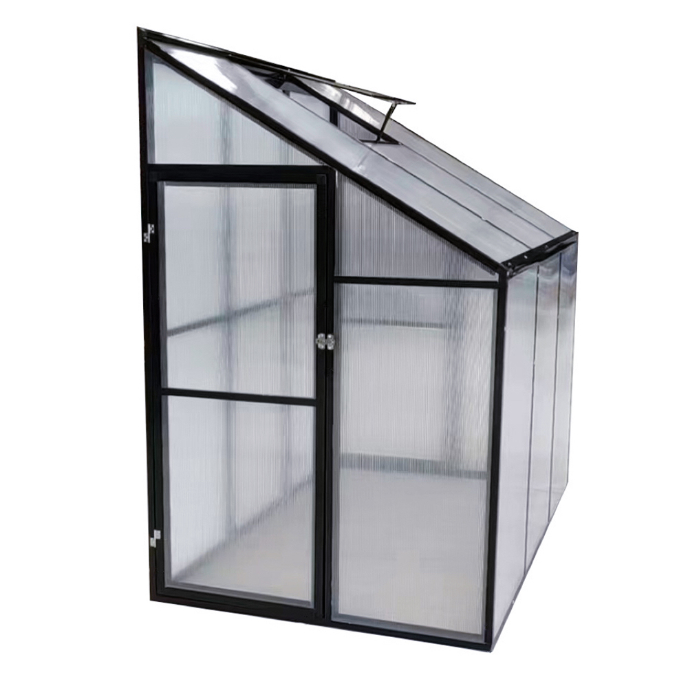 LG-NG190-3 182 x 122 x 195 cm polykarbonátový polykarbonát naklonený k skleníku